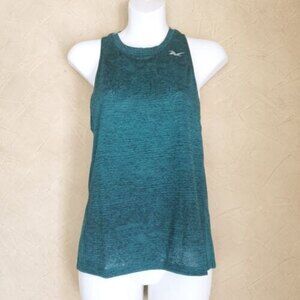 Reebok OSR Knit Tank Top XXS Green Seaport Teal Racerback Athletic Gym Workout